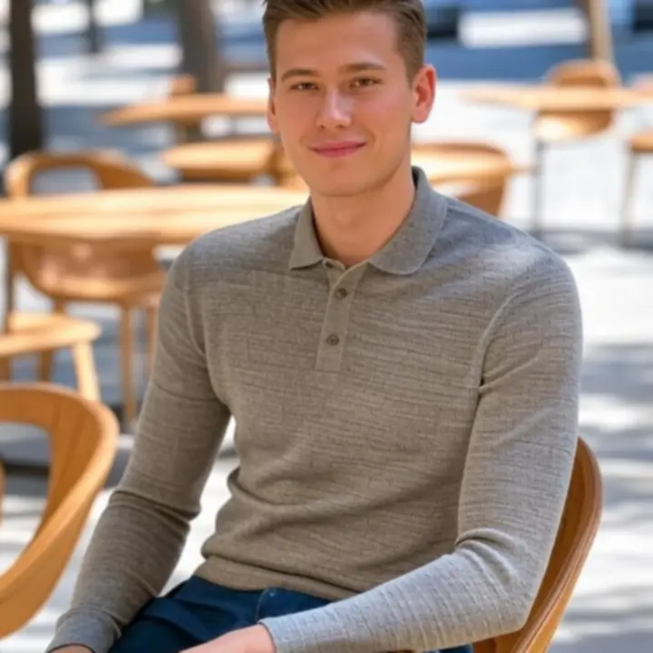 Casual férfi szett farmerrel, könnyű inggel és sportzakóval